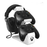 Suporte Para Dois Controles Xbox E Fone De Ouvido/headphone