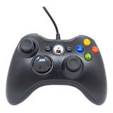 Joystick Seisa Njx-301 Negro Compatible Con Xbox 360 Pc