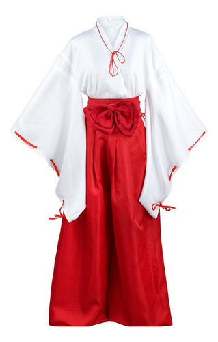 Ropa De Cosplay De Kikyou De Anime Japonés De Inuyasha Miko