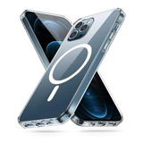 Funda Magnética Transparente Para Magsafe iPhone 13 Pro Max