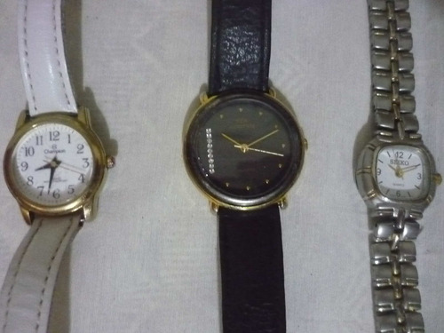 Seiko, Cosmos E Champion Relógios Quartz Leia Descrição