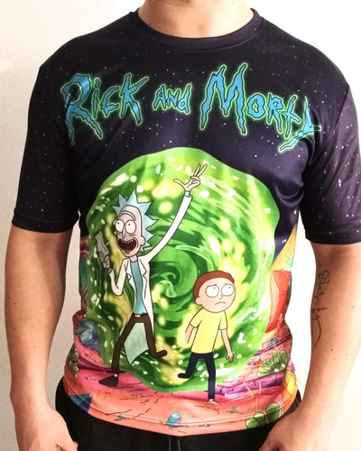 Camiseta Rick & Morty Ropa Dibujos Animados