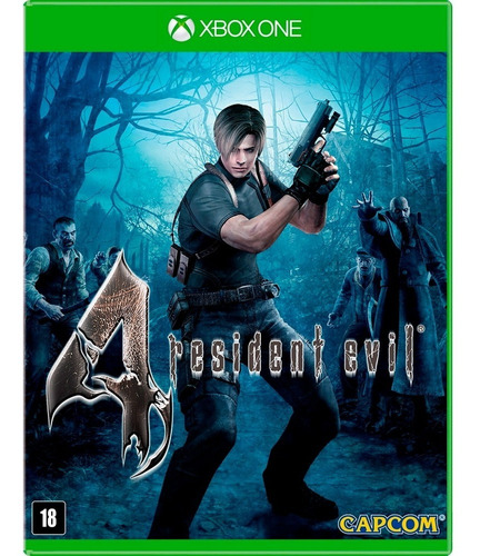 Jogo Resident Evil 4 Para Xbox One Mídia Física Lacrado Novo