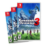 Combo Com 3 Xenoblade Chronicles 3 Switch Midia Fisica