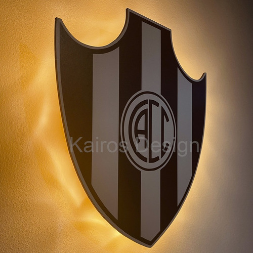 Escudo Led De Boca Cuadro Decorativo + Pilas De Regalo