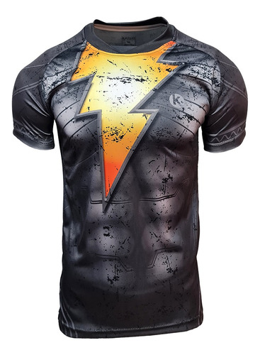 Camiseta Rugby Kapho Black Adam Anti Heroe Niños