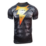 Camiseta Rugby Kapho Black Adam Anti Heroe Niños