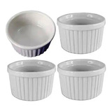 10 Ramequim De Porcelana P/ Buffet 150ml Restaurante Tigela