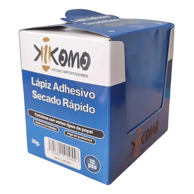 Lápiz Adhesivo Escolar Tipo Pritt Kikomo 36grs Color KIKOMO 36GR | Meses sin interés