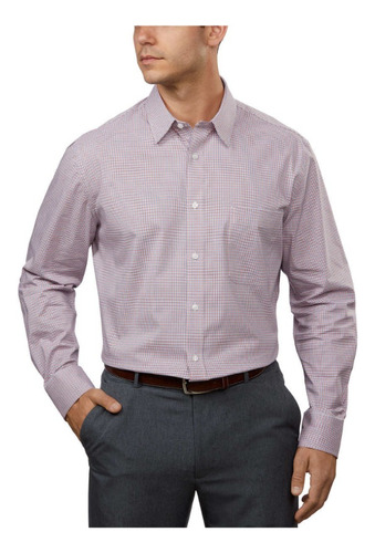 Camisa De Cuadros Tommy Cuello Italiano Informal.