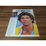 (g152) Lorenzo Lamas * Clipping Revista 1 Pg * 1979