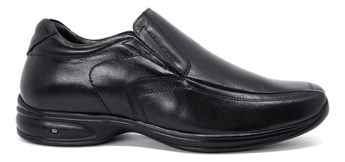 Sapato Masculino Jota Pe 3d Aumenta Altura 6,5cm Couro Nobre