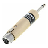 Adaptador De Linea Shure A85f Transformador  Xlr A Plug