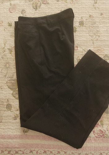 Lote De 2 Pantalones Negros D Vestir Marca T42/44 Impecables