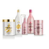 Kit Descolorante Coloração Profissional + Ox 40+ Kit Shampoo