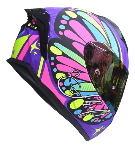 Casco Interal Certificado Shaft Motociclista Sh582-sp Better