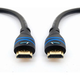 Cable Hdmi Bluerigger 4k Con Amplificador De Señal (35 Pies