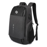 Mochila Notebook Impermeable Antirrobo Tela Balistica +usb