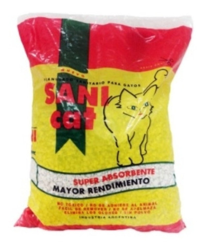 Sanicat Piedras Bolsón 5 Bolsas X 4kg. Envíos A Todo El País X 20kg De Peso Neto