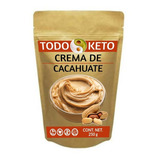 Crema De Cacahuate Natural Keto Sin Azúcar