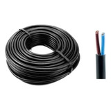 Cable Tipo Taller 2x4mm Negro X 10 Metros Tpr Bipolar