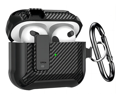 Funda Uso Rudo Protector Carcasa Para AirPods 2 3 Pro 2 Gen