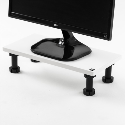 Eleva Monitor Soporte Escritorio Altura Mesa Pc