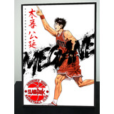 Cuadro Anime Slam Dunk Kiminobu Kogure 31x43 Madera