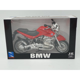 Moto Deportiva Bmw Road Rider R1150 New Ray Escala 1:12 Roja