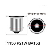 Bombillo Luz Led 1156 Bu15s Py21w Stop Alta Luminosidad X 2