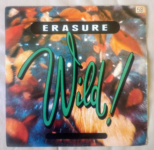 Erasure Wild Vinilo Original 1989