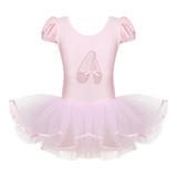 Roupa De Ballet Infantil Com Tutu Fantasia Bailarina Luxo 