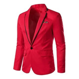 Blazer Elegante Casual Negocios Boda Fiesta Para Hombres