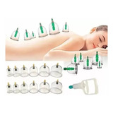 Kit Set 24 Ventosas Terapeuticas Desintoxicacion Relajantes