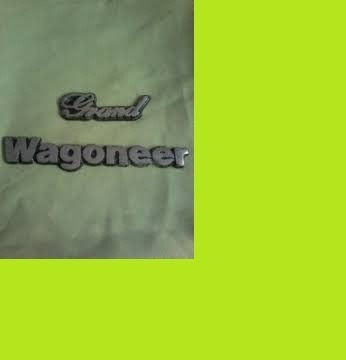 Emblema De Grand Wagoneer Foto 2