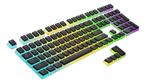 Teclas Pbt Pudín Clasificado | 112 Diseño Ansi Us E Iso |