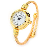 Reloj Mujer Geneva Glcbl13 Cuarzo Pulso Dorado Just Watches
