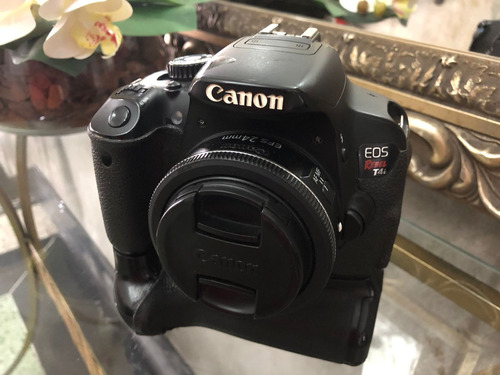  Canon Eos Rebel T4i Dslr Cor  Preto