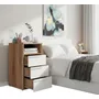 Cajonero Mesa Madera Minimalista Color Blanco | Envío gratis