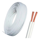 Fio Cordão Paralelo Branco Extensão 2x2.5 Mm 100m + Brinde