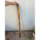 Didgeridoo De Caña En C# C/boquilla De Ébano| Como Nuevo
