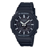 Relógio Casio Masculino Ref: Ga-2100-1adr G-shock Anadigi