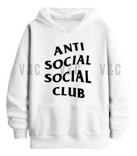 Buzo Caguro Antisocial Social Club Hombre Mujer Unisex