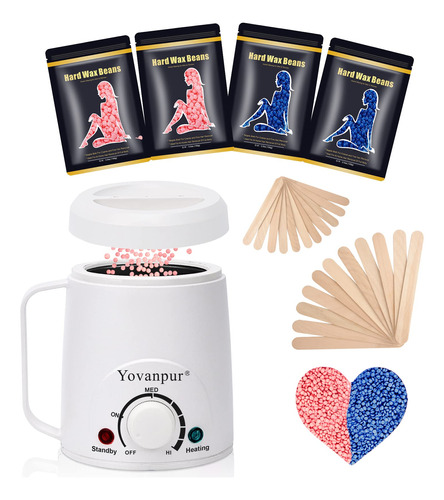 Yovanpur - Kit De Depilacion Para Mujer  Mini Kit De Cera P