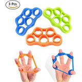 Kit 3 Extensores De Anillos Ejercicio Mano Yoga Dedos