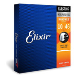 Cuerdas De Guitarra Eléctrica 10 - 46 Elixir 12052
