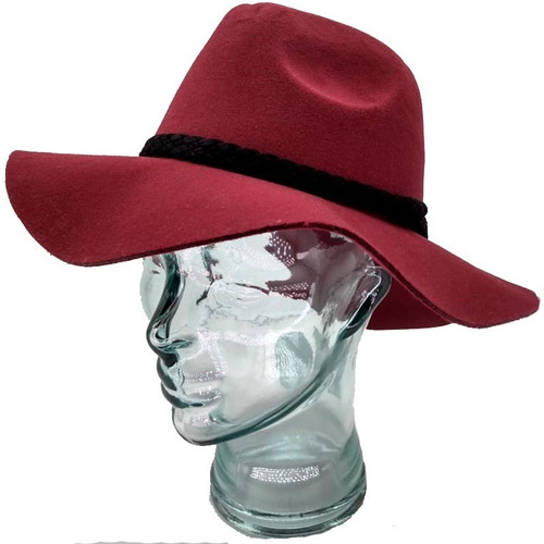 Sombrero De Fieltro Cowboy Con Trenza 420725 