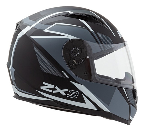 Casco Moto Hawk Zx3 Warrior Integral - Rvm