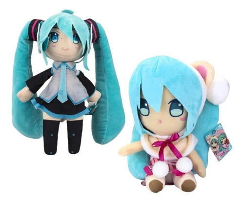 Peluche Hatsune Miku 30 Cm Importada Hermosa Grande 