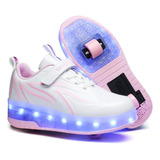 Patines Led Recargables Por Usb Para Niños Patines Zapatos